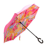 Annabel Trends Reverse Inverted Good Vibes Umbrella