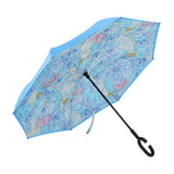 Annabel Trends Reverse Inverted Hello Cockie Umbrella