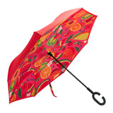 Annabel Trends Reverse Inverted Tropicana Umbrella