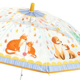 Djeco Preschool Petit PVC Clear Birdcage Mummy & Baby Umbrella