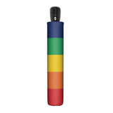 Doppler Compact Auto Modern Art Magic Umbrella - Pride Rainbow